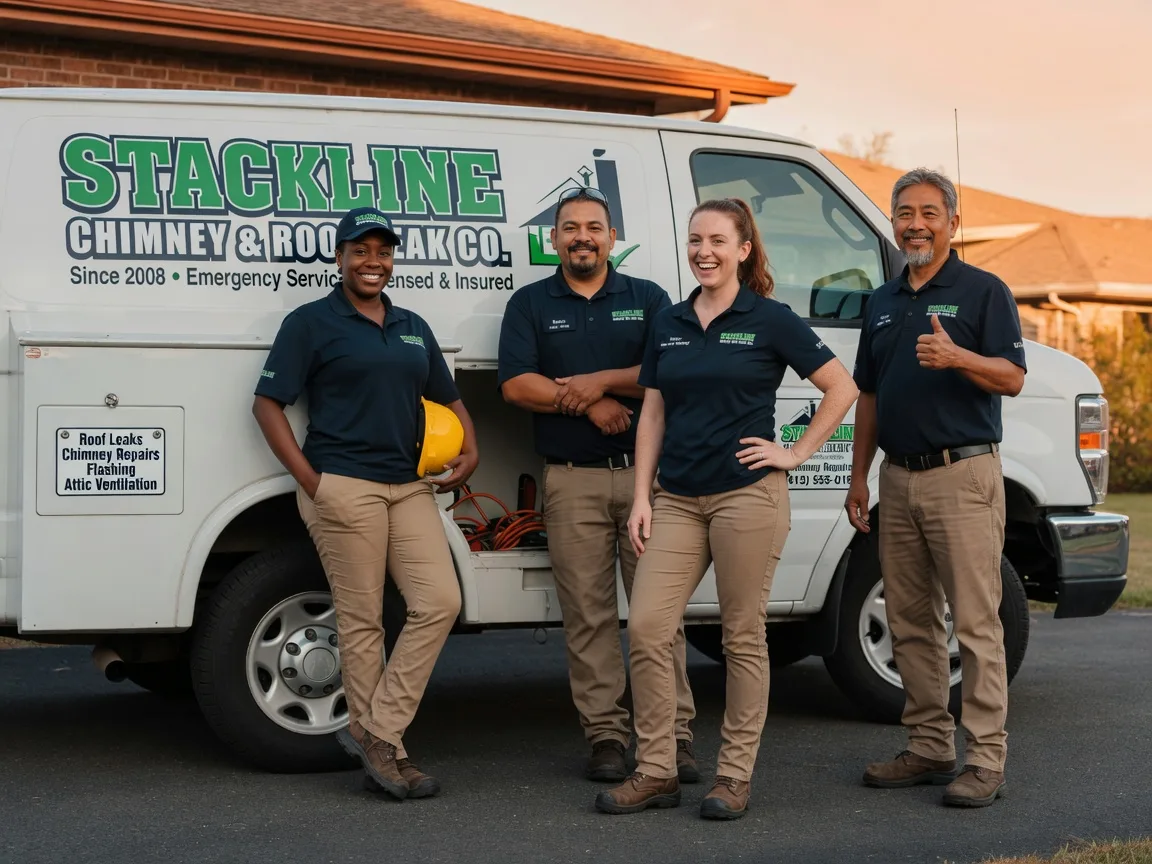 Chimney flashing repair company in Midway City, CA
